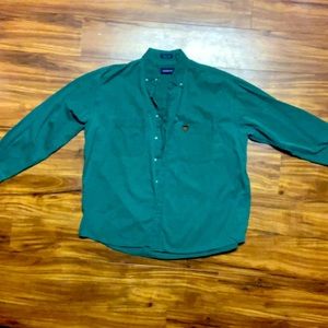 Gant Forrest green button down